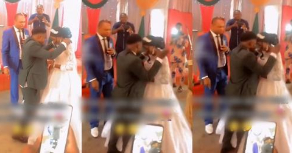 Shocking Moment A Groom Slapped His Bride At Their Wedding Video 2669