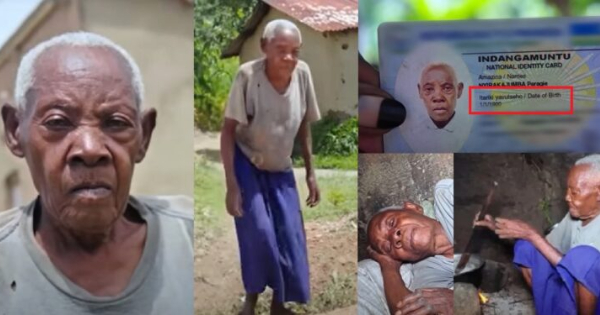 An Elderly Kenyan Woman