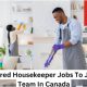 Housekeeper In Canada